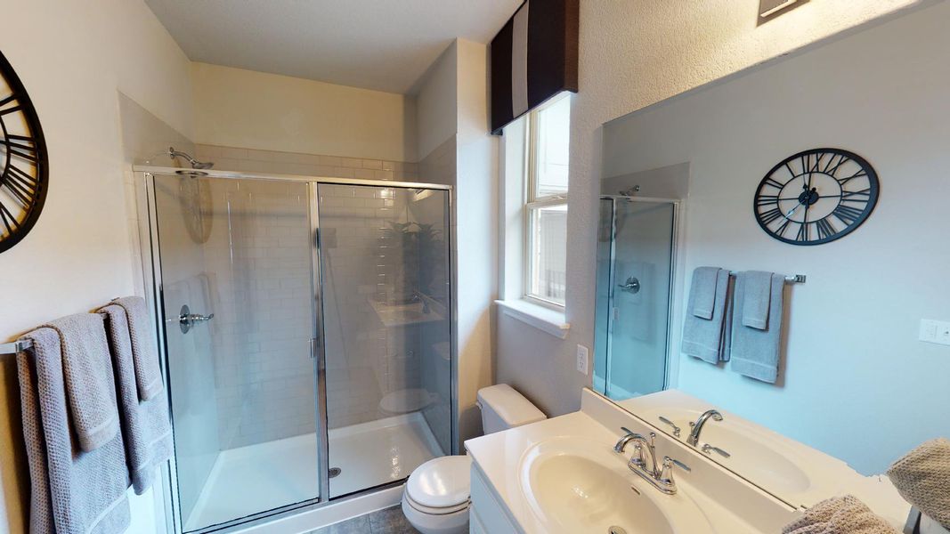 Furnished interior view inside a new home in Easton Park, Austin (Image 10).