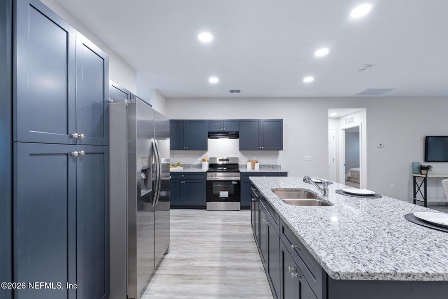 Furnished interior view inside a new home in , Jacksonville (Image 18).