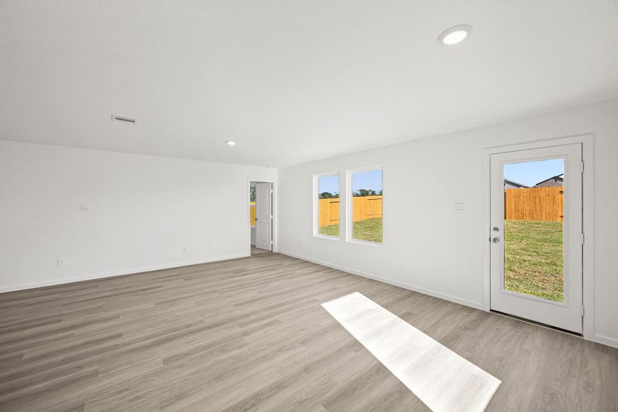 Spacious, unfurnished interior of a new home in The Canopies, Splendora (Image 5). Spacious, unfurnished interior of a new home in The Canopies, Splendora (Image 5).