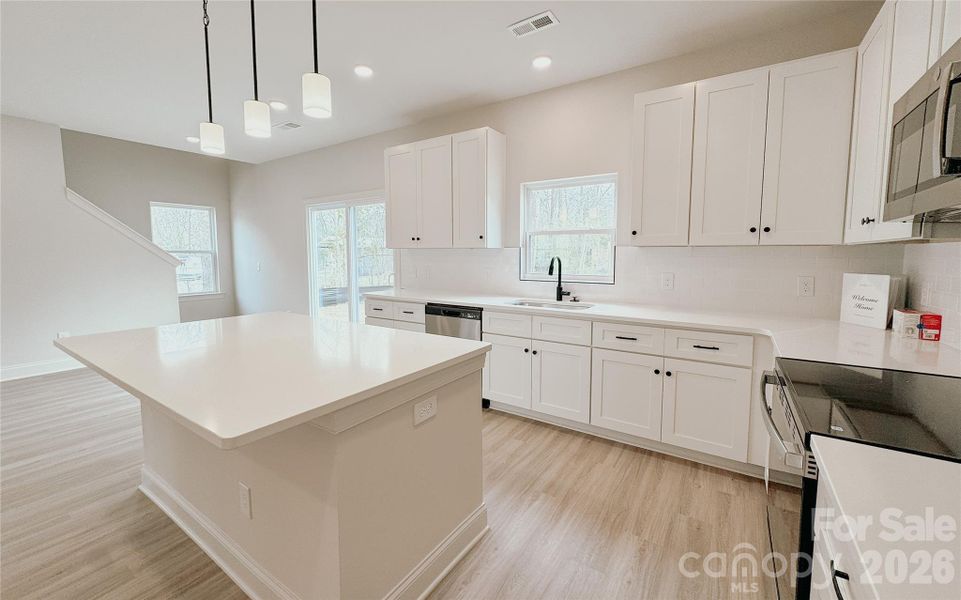 Furnished interior view inside a new home in , Harrisburg (Image 9).