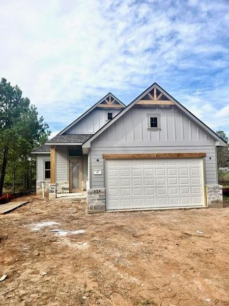 In-progress construction of a new home in , Huntsville, TX (Image 3).