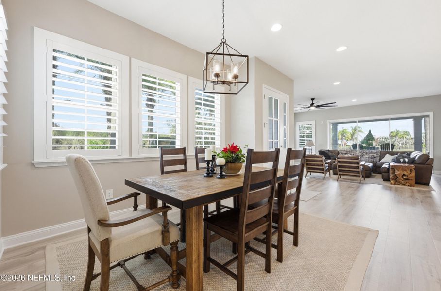 Furnished interior view inside a new home in , St. Johns (Image 29).