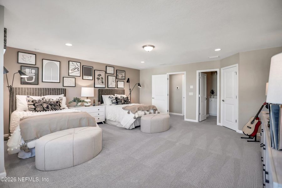 Furnished interior view inside a new home in , Green Cove Springs (Image 42). Furnished interior view inside a new home in , Green Cove Springs (Image 42).