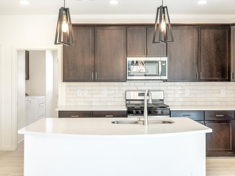 Furnished interior view inside a new home in The Preserve at Province II 55+/Active Adult, Maricopa (Image 3).