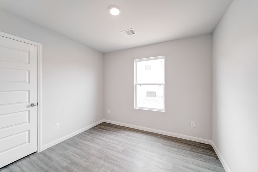 Spacious, unfurnished interior of a new home in Highland Forest, Gilmer (Image 28). Spacious, unfurnished interior of a new home in Highland Forest, Gilmer (Image 28).