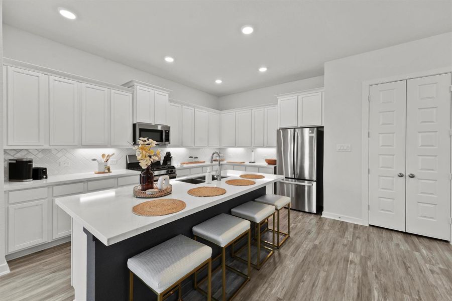 Furnished interior view inside a new home in , Cypress (Image 18). Furnished interior view inside a new home in , Cypress (Image 18).