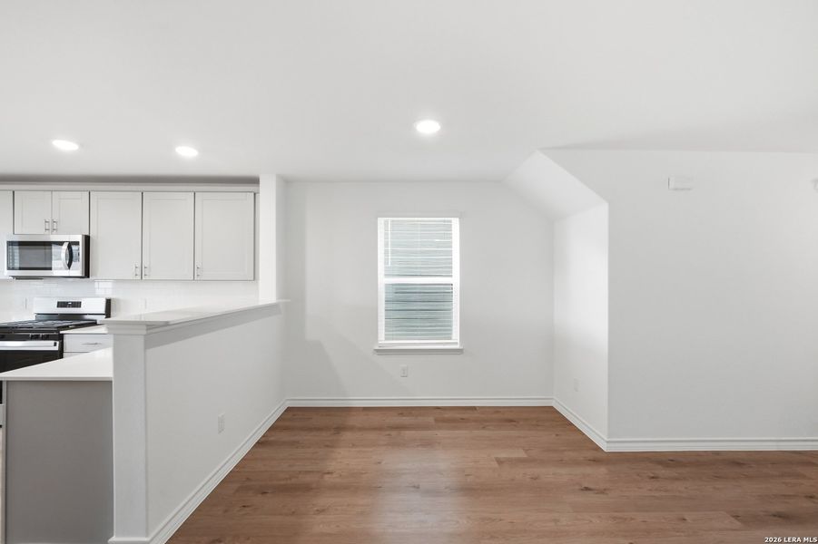 Spacious, unfurnished interior of a new home in Lily Springs, Seguin (Image 23). Spacious, unfurnished interior of a new home in Lily Springs, Seguin (Image 23).