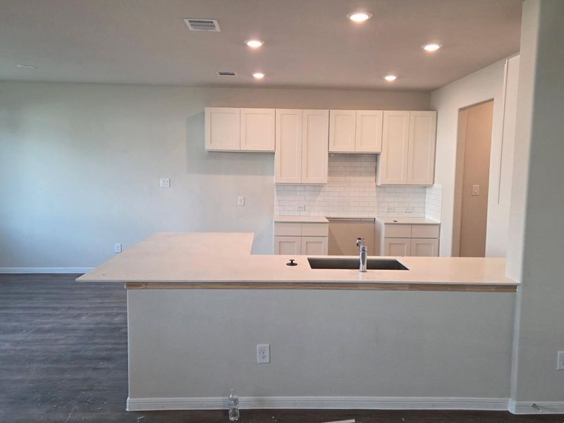 Furnished interior view inside a new home in River's Edge, Conroe (Image 13).