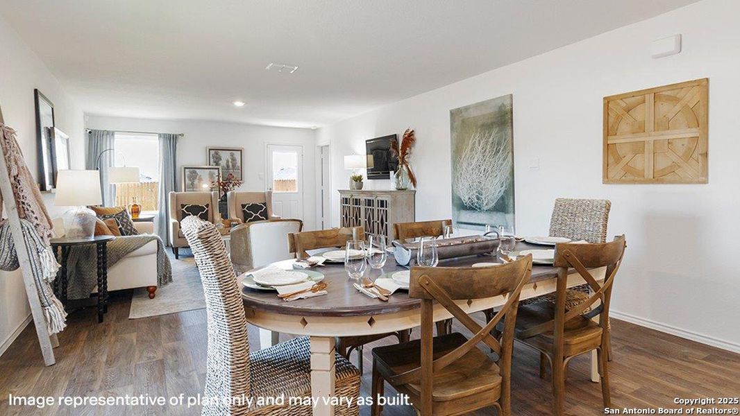 Furnished interior view inside a new home in Sereno Springs, Converse (Image 13). Furnished interior view inside a new home in Sereno Springs, Converse (Image 13).