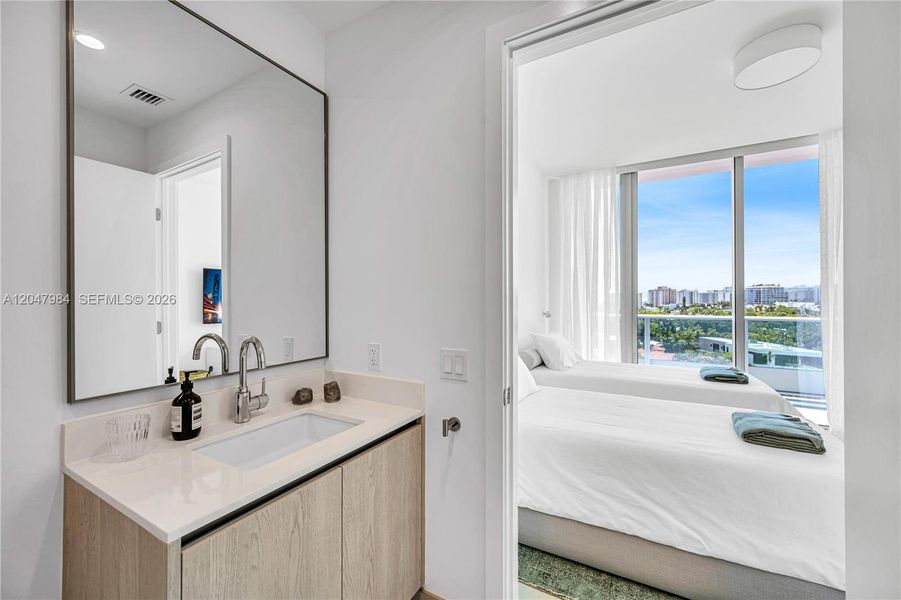 Furnished interior view inside a new home in , Bay Harbor Islands (Image 14).