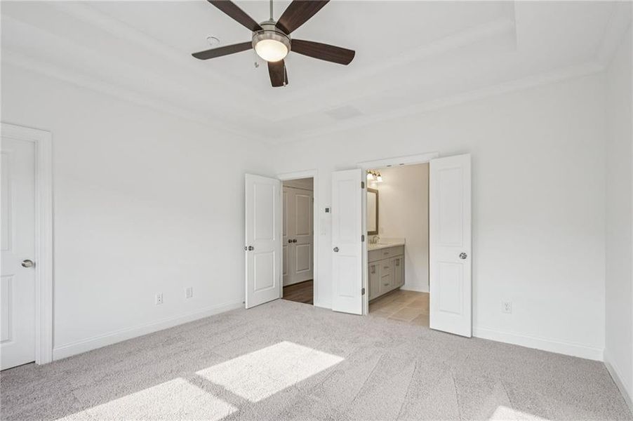 Spacious, unfurnished interior of a new home in Evanshire Townhomes, Duluth (Image 31).