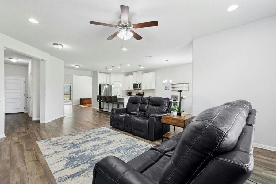 Furnished interior view inside a new home in , Kyle (Image 14). Furnished interior view inside a new home in , Kyle (Image 14).