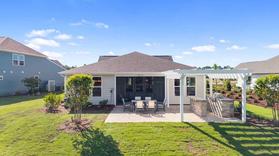 Representative exterior details of a home built from the Palmary by Del Webb in Del Webb Ocean Isle Beach, Shallotte (Image 28).