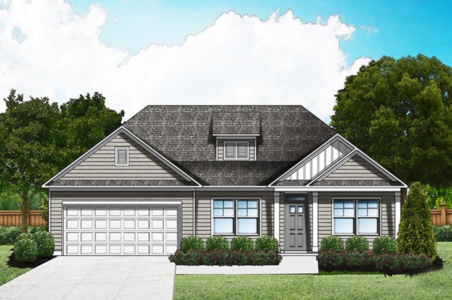 Elevation F - Opt. Extended Porch