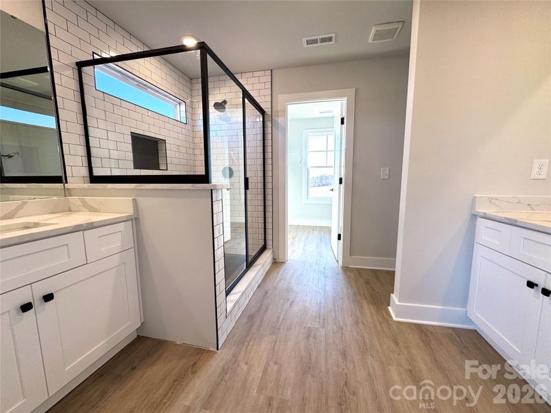Furnished interior view inside a new home in , Mocksville (Image 5).