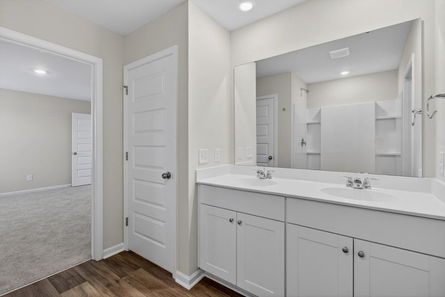 Furnished interior view inside a new home in Lindera Preserve at Cane Bay Plantation, Summerville (Image 8).