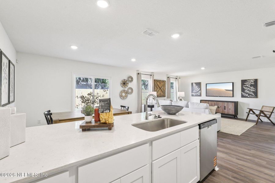 Furnished interior view inside a new home in , Jacksonville (Image 24).