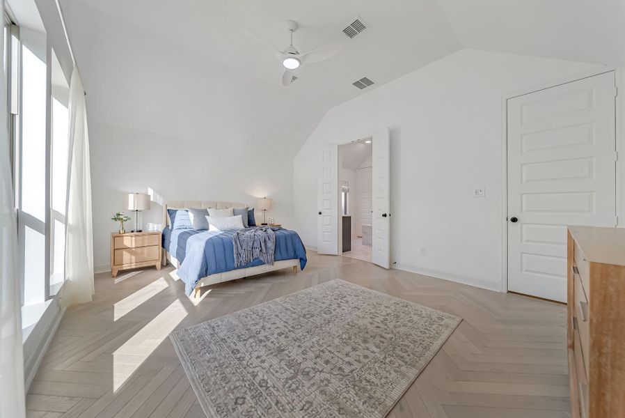 Furnished interior view inside a new home in Woodforest, Montgomery (Image 13).