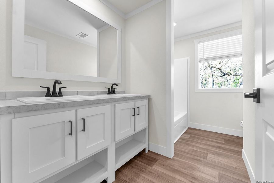 Furnished interior view inside a new home in , Somerset (Image 4).