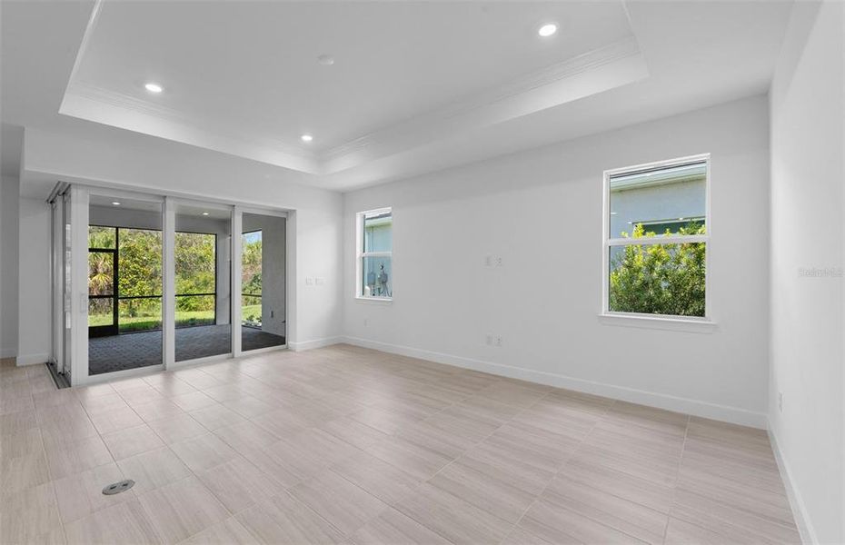 Spacious, unfurnished interior of a new home in BeachWalk by Manasota Key, Englewood (Image 14). Spacious, unfurnished interior of a new home in BeachWalk by Manasota Key, Englewood (Image 14).