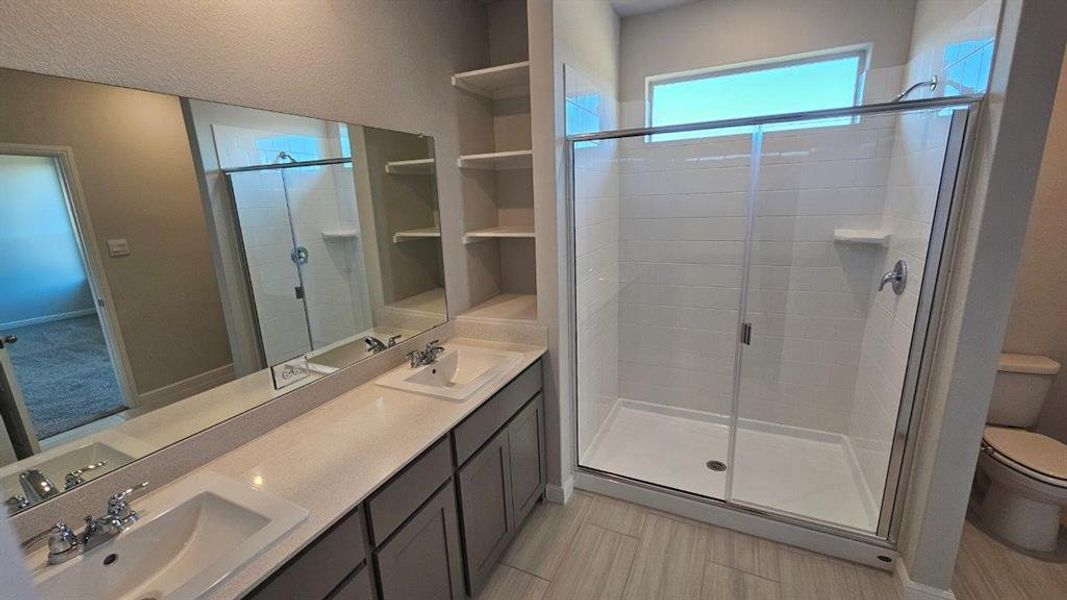 Furnished interior view inside a new home in Monarch at the Meadows, Denton (Image 6). Furnished interior view inside a new home in Monarch at the Meadows, Denton (Image 6).