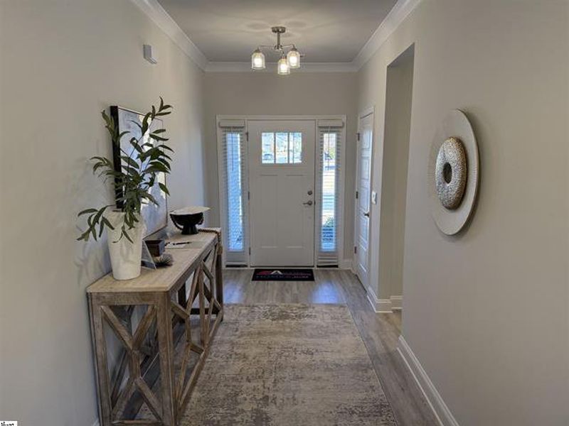 Furnished interior view inside a new home in Bracken Woods, Piedmont (Image 6).