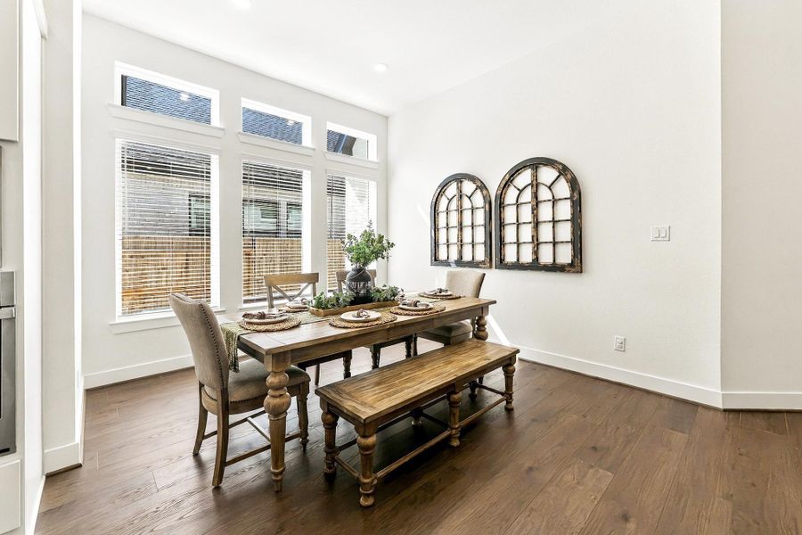 Furnished interior view inside a new home in , Conroe (Image 30).