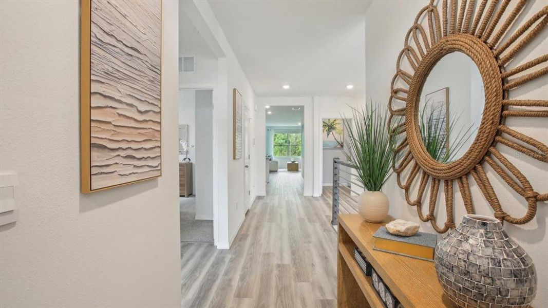 Furnished interior view inside a new home in Balm Grove, Wimauma (Image 11). Furnished interior view inside a new home in Balm Grove, Wimauma (Image 11).