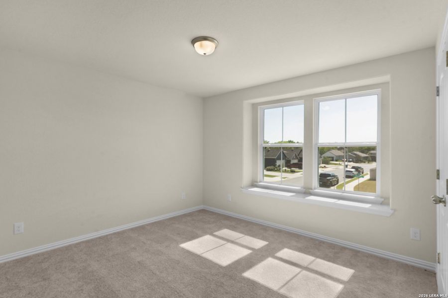 Spacious, unfurnished interior of a new home in Casinas at Gruene, New Braunfels (Image 18).