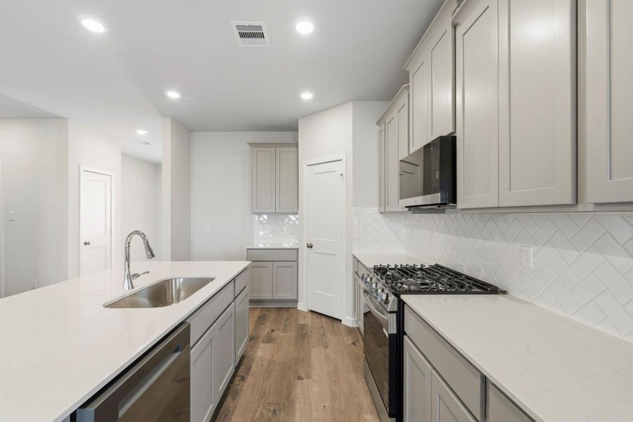 Furnished interior view inside a new home in Mirabella, Brookshire (Image 9).
