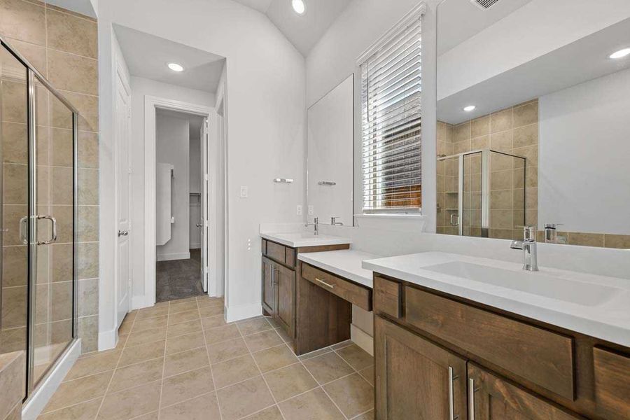 Representative Primary Bathroom - some options shown Representative Primary Bathroom - some options shown