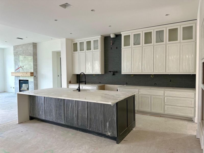 Furnished interior view inside a new home in Las Brisas Estates, Lakeway (Image 6). Furnished interior view inside a new home in Las Brisas Estates, Lakeway (Image 6).