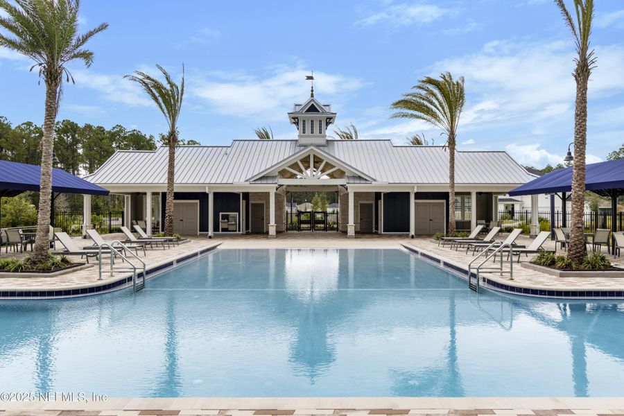 Front exterior of a new home in , Green Cove Springs, FL, highlighting curb appeal (Image 2).