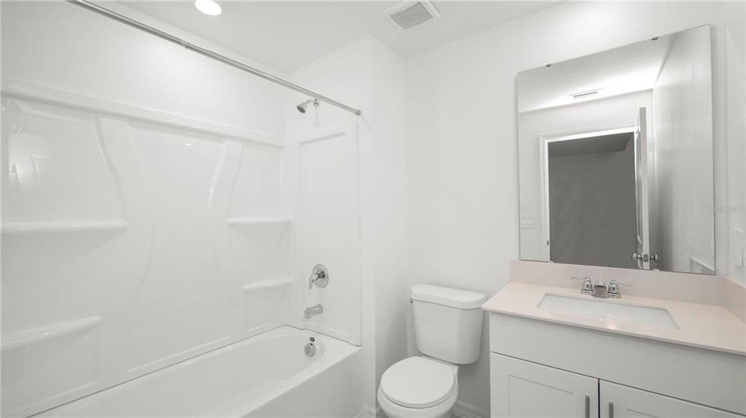 Furnished interior view inside a new home in Cypress Point at Lake Parker: The Estates, Lakeland (Image 6).