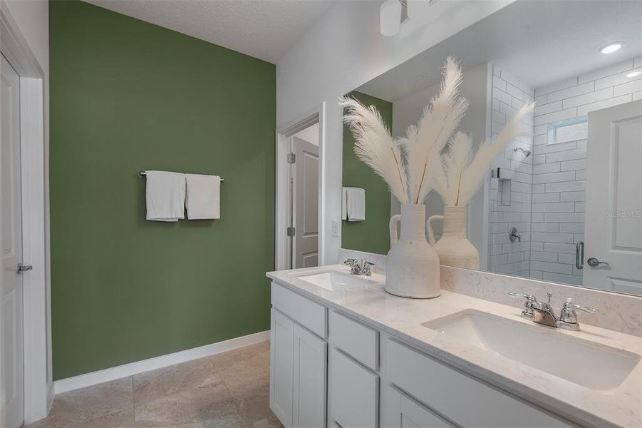 Furnished interior view inside a new home in Del Webb Stone Creek, Ocala (Image 9). Furnished interior view inside a new home in Del Webb Stone Creek, Ocala (Image 9).