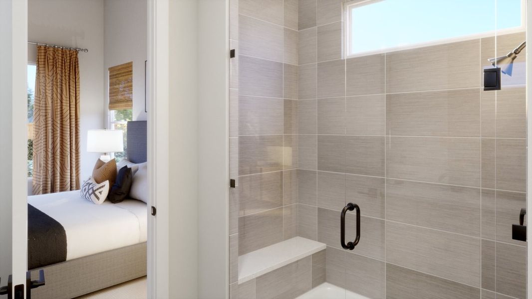 Representative furnished interior of a home built from the 4061 by Risewell Homes in Freedom at Anthem, Kyle (Image 13).