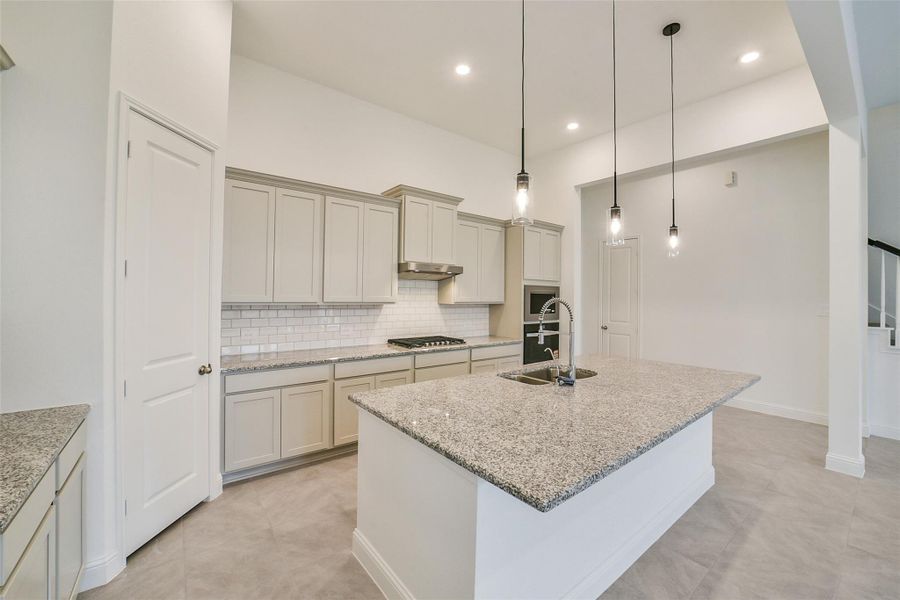 Furnished interior view inside a new home in Mavera, Conroe (Image 11).