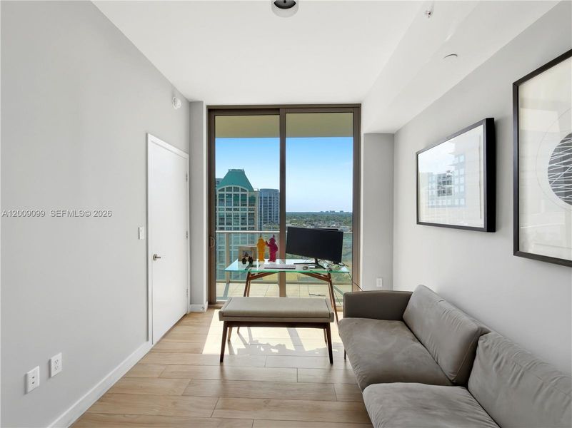Furnished interior view inside a new home in Mr. C Residences, Miami (Image 16).