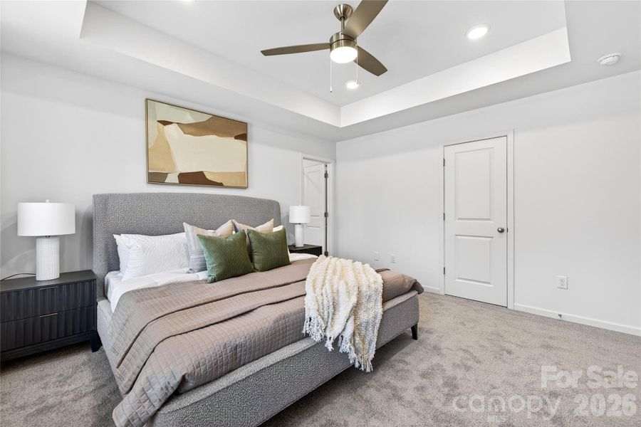 Furnished interior view inside a new home in , Charlotte (Image 15).