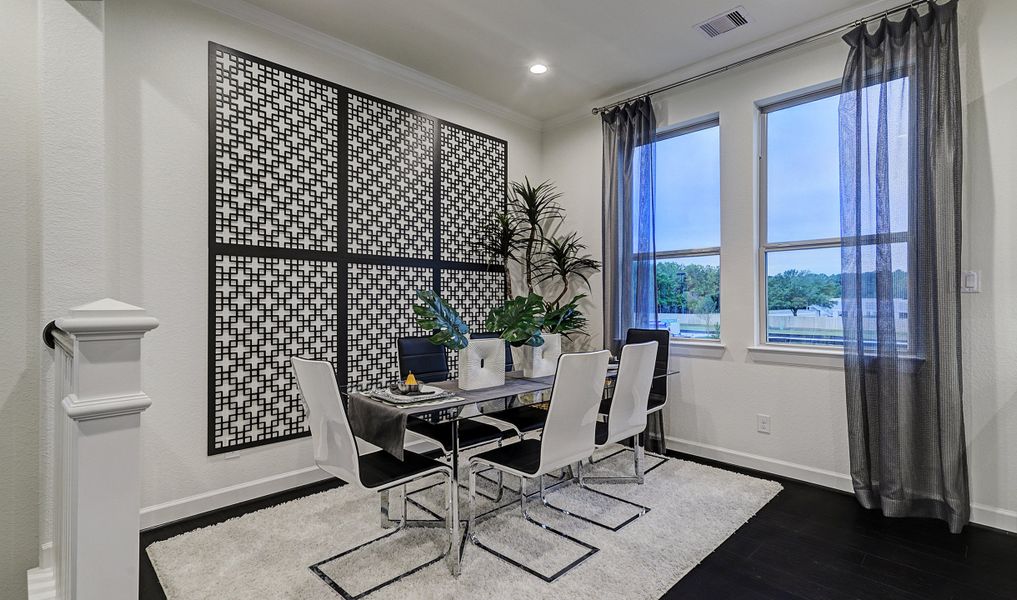 Elegant dining area