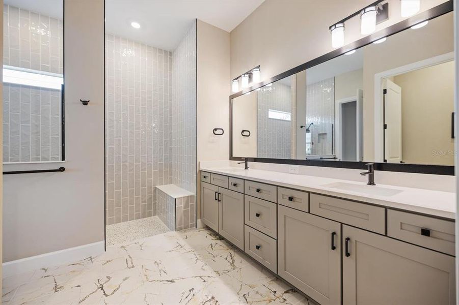 Furnished interior view inside a new home in , Englewood (Image 46).