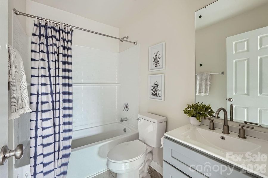 Furnished interior view inside a new home in , Charlotte (Image 8).