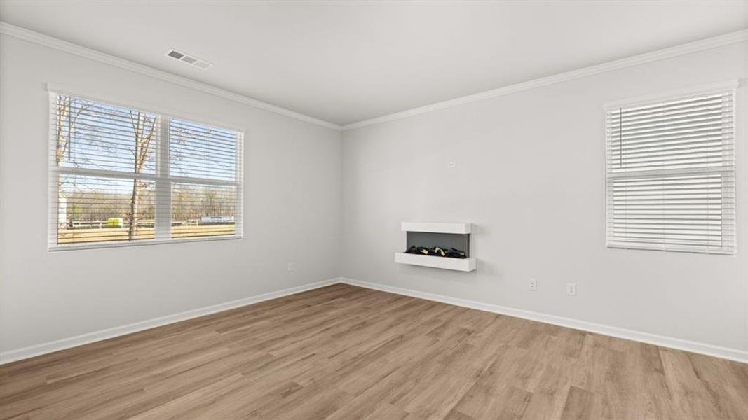 Spacious, unfurnished interior of a new home in Braselton Village, Braselton (Image 17).