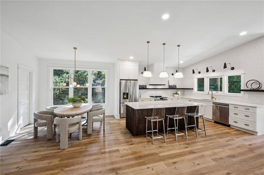 Furnished interior view inside a new home in , Decatur (Image 4).