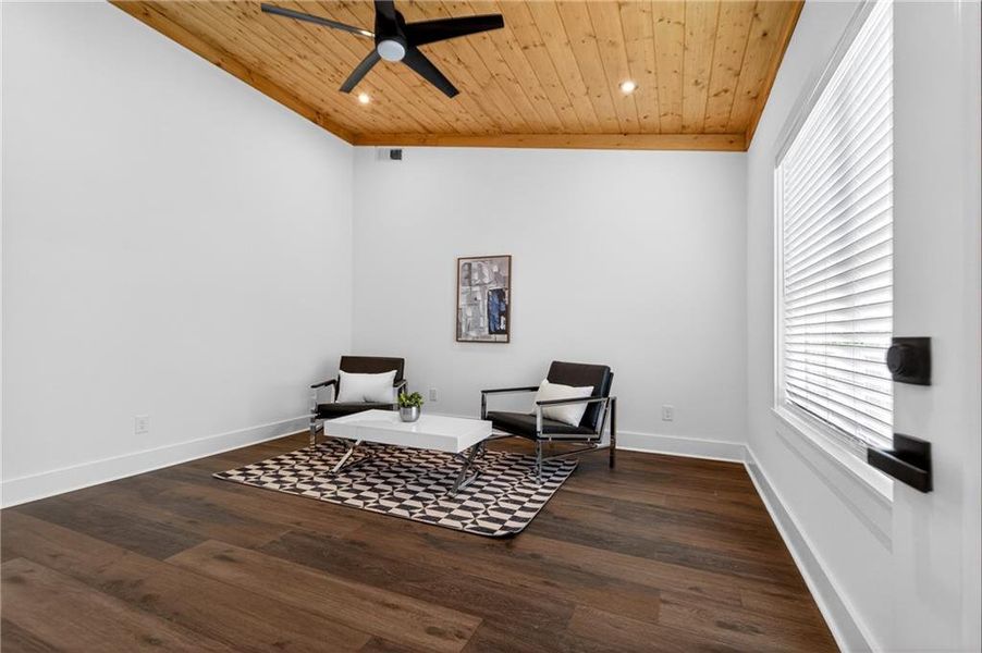 Furnished interior view inside a new home in , Dahlonega (Image 62).