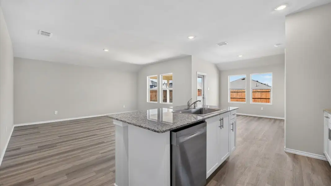 Furnished interior view inside a new home in Rosewood at Beltmill, Fort Worth (Image 8).