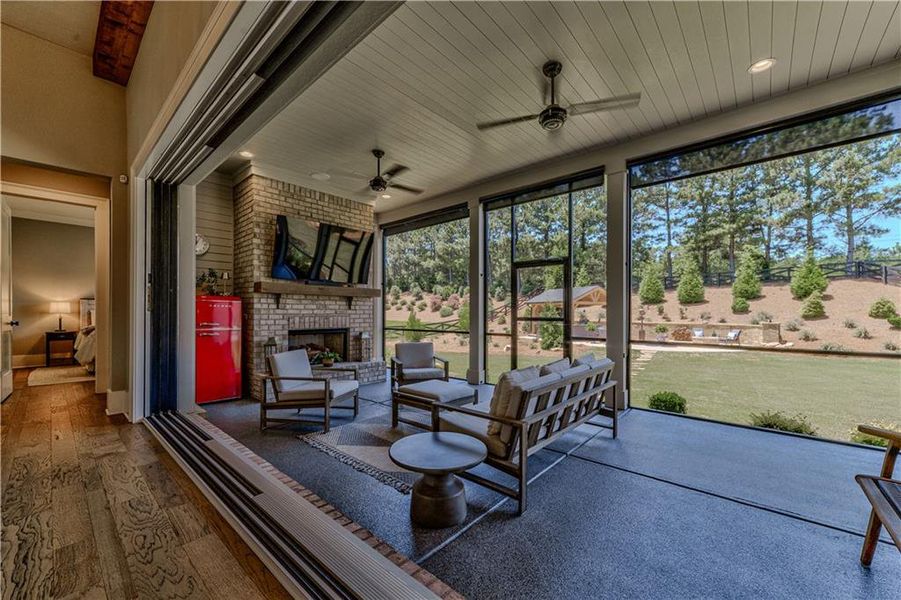 Furnished interior view inside a new home in , Canton (Image 33). Furnished interior view inside a new home in , Canton (Image 33).
