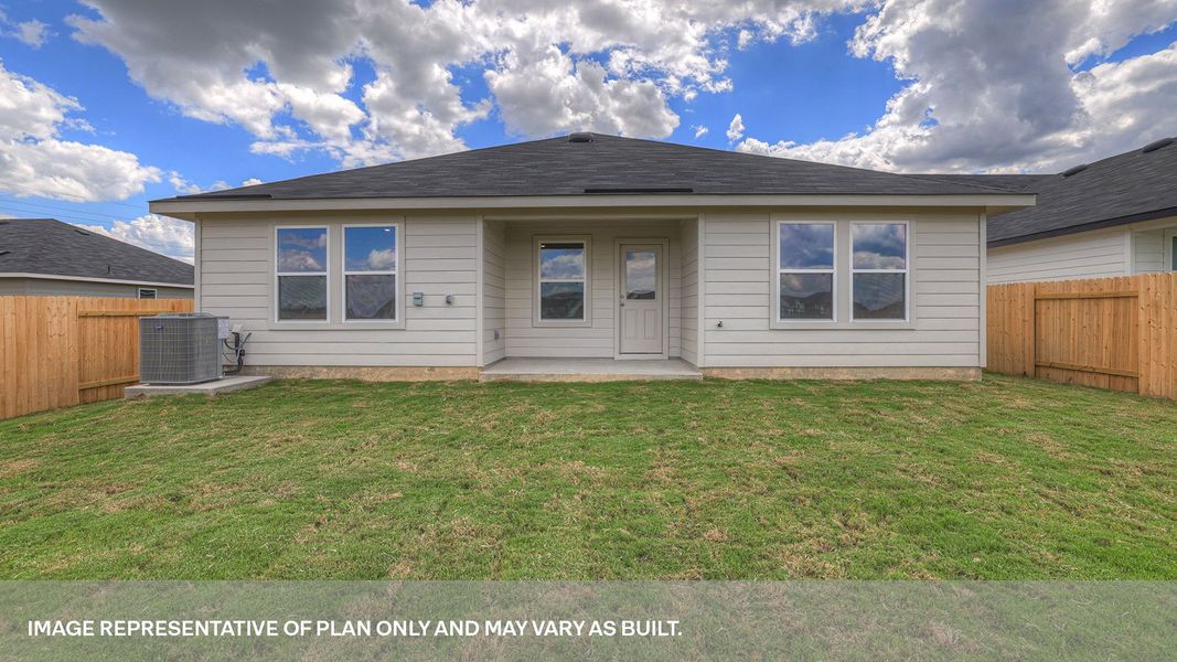 Front exterior of a new home in Trace, San Marcos, TX, highlighting curb appeal (Image 18). Front exterior of a new home in Trace, San Marcos, TX, highlighting curb appeal (Image 18).