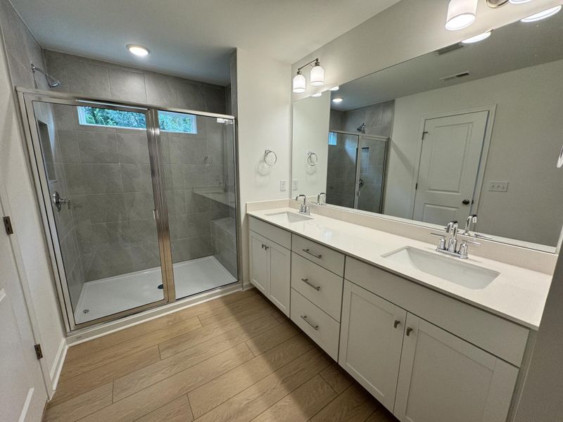 Furnished interior view inside a new home in Fairview Village Townhomes, Simpsonville (Image 7).