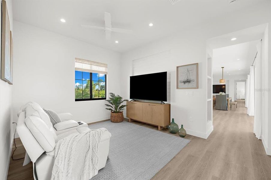 Furnished interior view inside a new home in , Placida (Image 15).